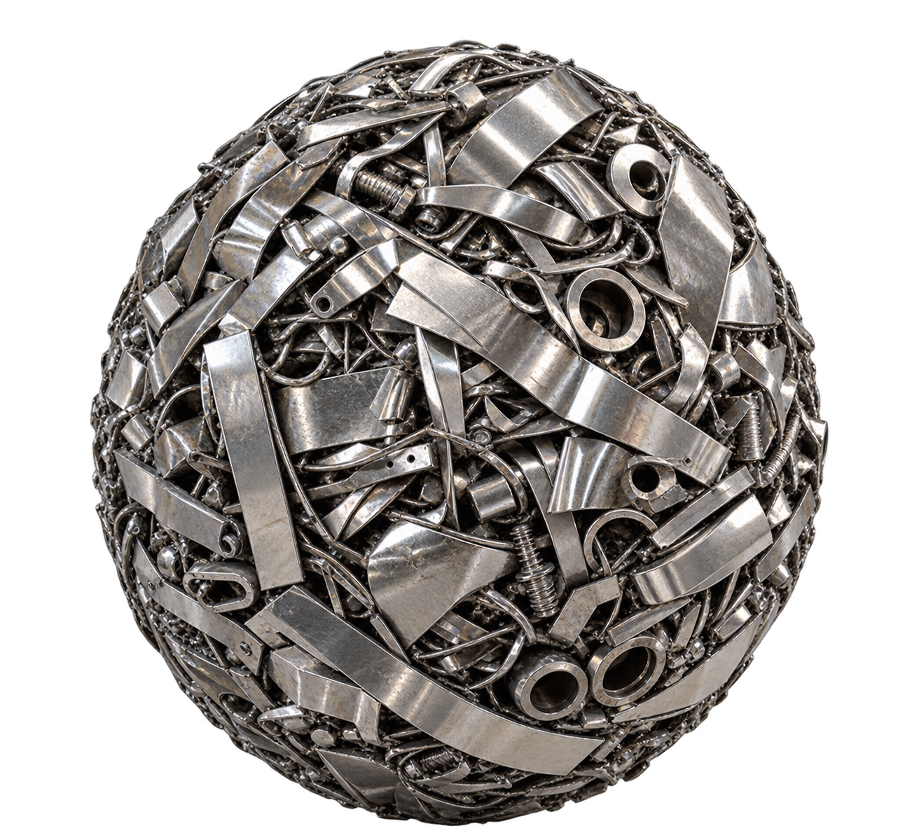 Stainless Steel Scrap Sphere